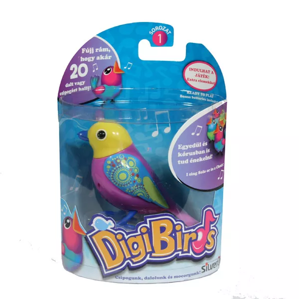 Digibirds: Madár - lila-sárga, Sophie