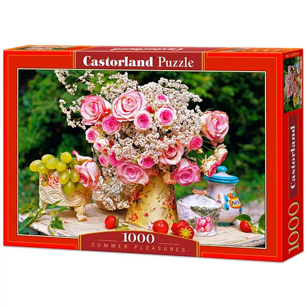 Nyári virágok csendélet - 1000 darabos puzzle
