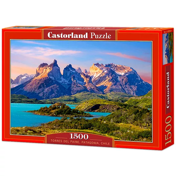 Torres Del Paine, Patagonia, Chile - 1500 darabos puzzle