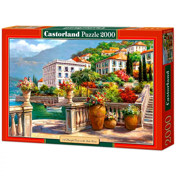 Oázis a Como-tónál - 2000 darabos puzzle
