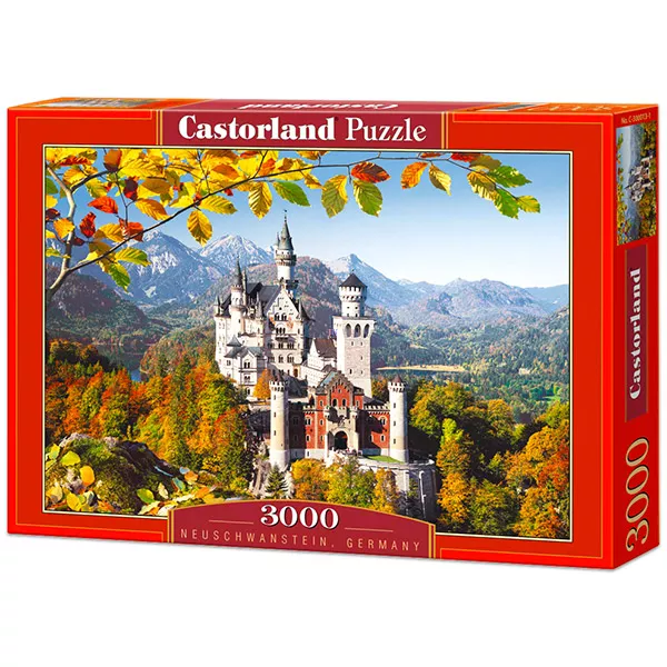 Neuschwanstein-i kastély - 3000 darabos puzzle