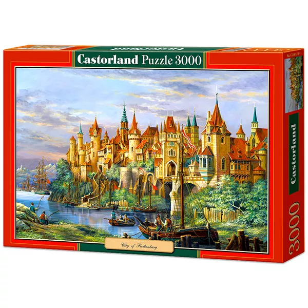 Rothenburg városa - 3000 darabos puzzle