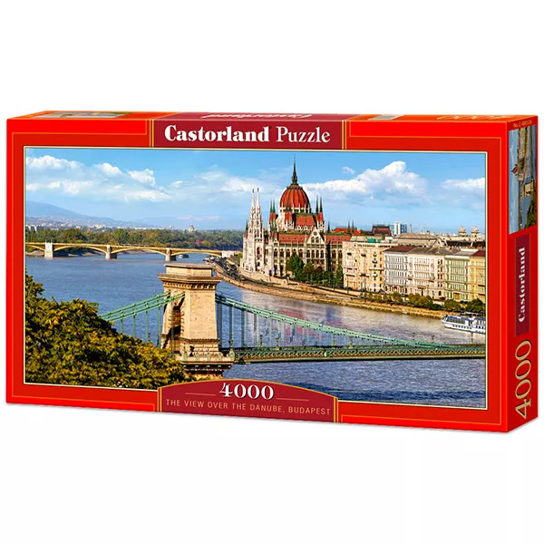 Dunai látkép, Budapest, Magyarország - 4000 darabos puzzle