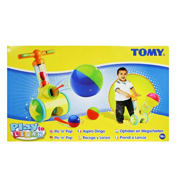 Jucărie pentru bebeluși, Lansator și colector de bile