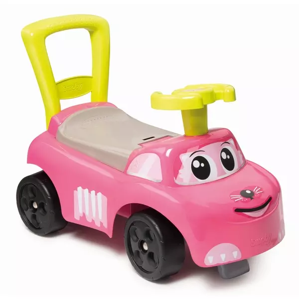 Smoby: Auto Ride-on átalakítható járássegítő bébitaxi - rózsaszín