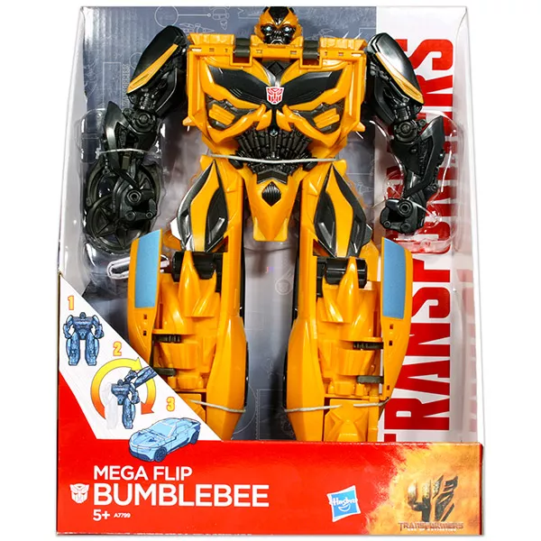 Transformers: Age of Extinction - Bumblebee Mega-Flip robot