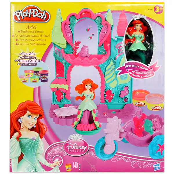 Play-Doh: Ariel vízalatti palotája gyurmakészlet