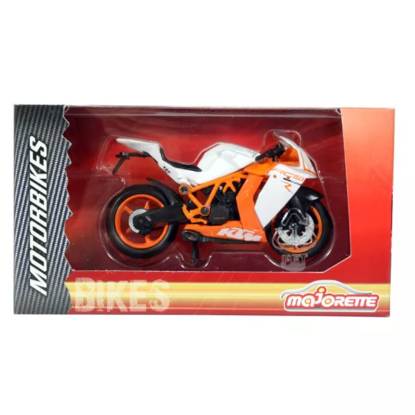 Majorette motorkerékpár - versenymotor, fehér-narancssárga