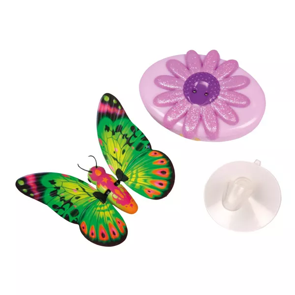 Tenyérnyi barátok: Zöld-rózsaszín pillangó