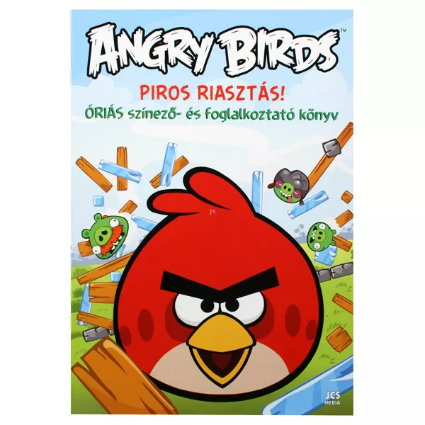Angry Birds: Piros riasztás! óriás színező- és foglalkoztató könyv