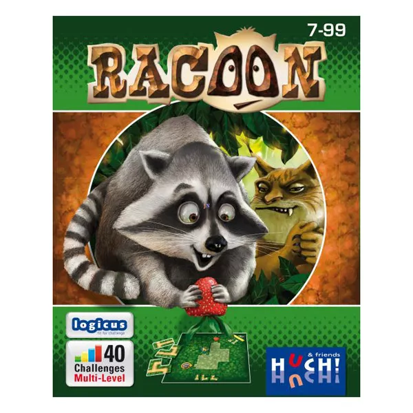 Racoon - Mosómedve logikai játék