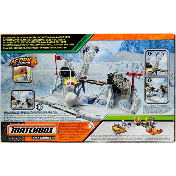 Matchbox Yeti Avalanche közepes pálya