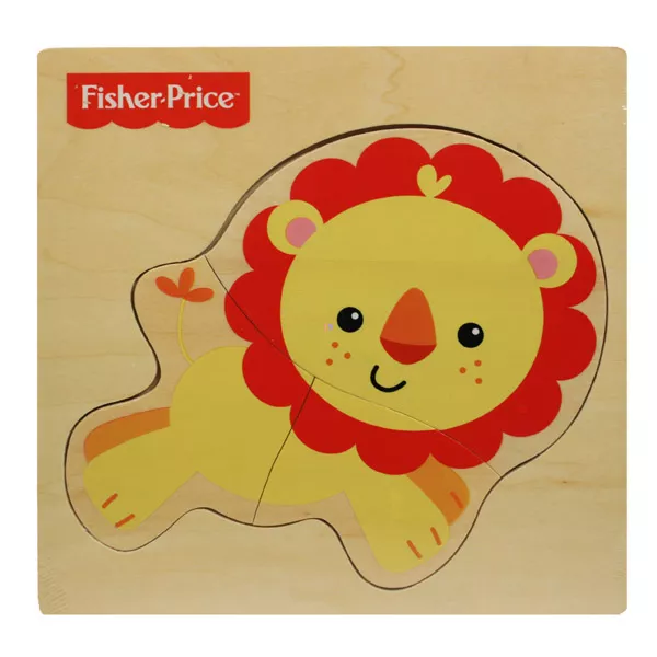 Fisher-Price: Állatos fa puzzle - oroszlán
