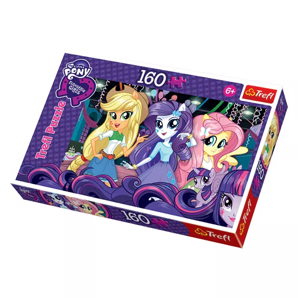 Én kicsi pónim: Equestria girls babák 160 darabos puzzle