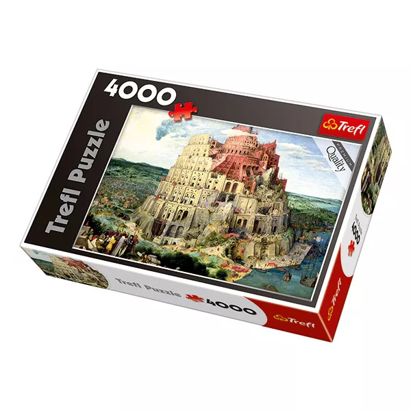 Bábel tornya 4000 darabos puzzle