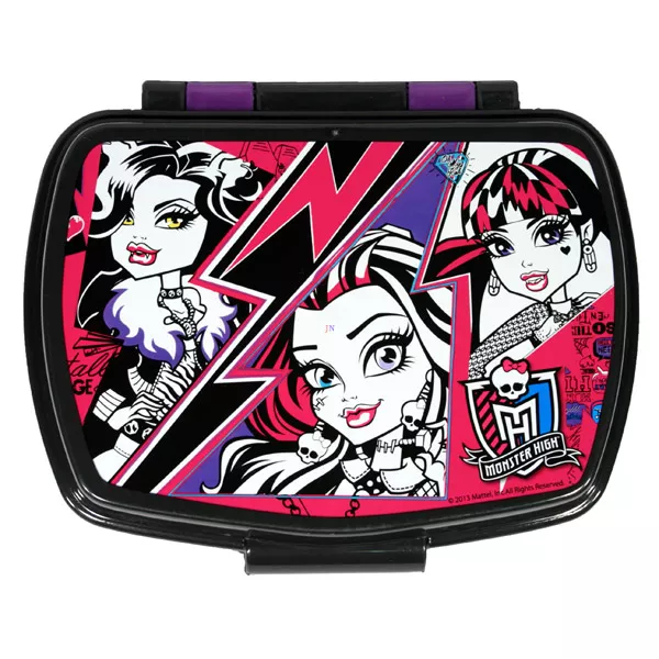 Monster High: uzsonnás doboz - lila