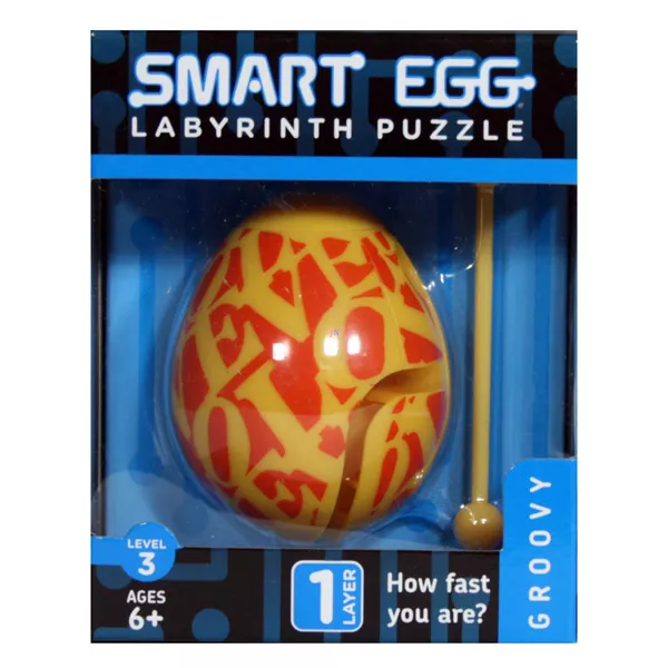 Smart Egg - Groovy Love dobozos okostojás 3D logikai játék
