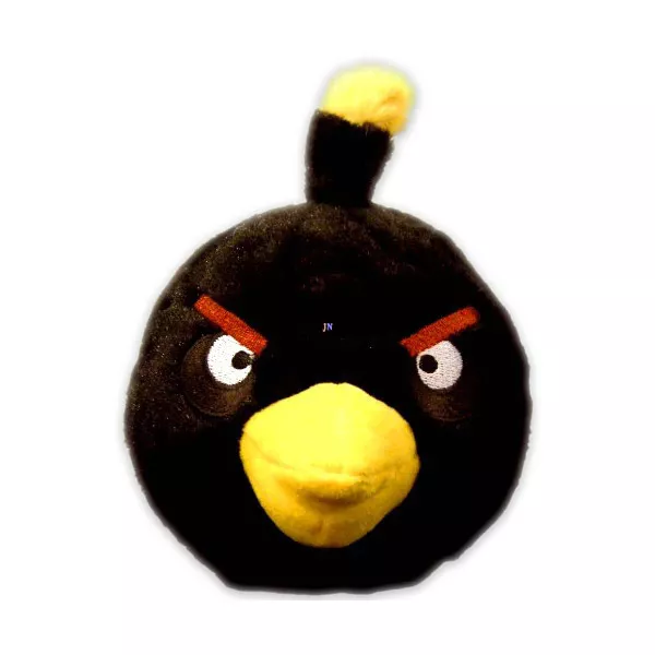 Angry Birds: 13 cm-es plüssfigura hang nélkül - fekete madár