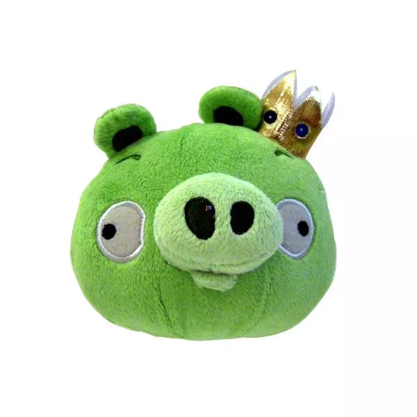 Angry Birds: 13 cm-es plüssfigura hang nélkül - malac király
