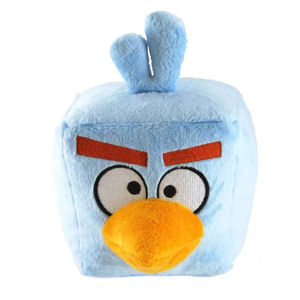 Angry Birds Space: 20 cm-es plüssfigura hang nélkül - világoskék madár