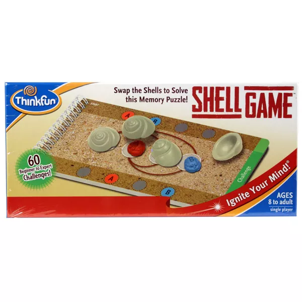 Shell game logikai játék