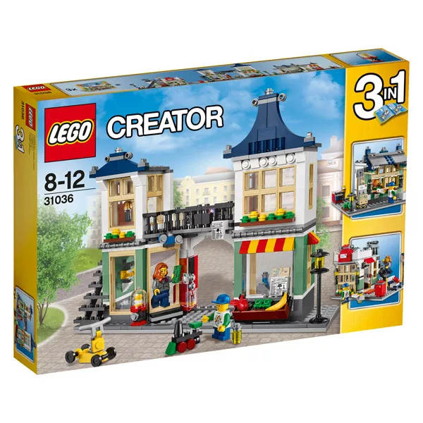 LEGO CREATOR: Játék- és élelmiszerbolt 31036
