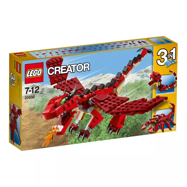 LEGO CREATOR: Tűzvörös teremtmények 31032