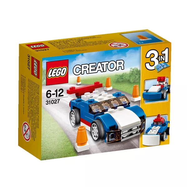 LEGO CREATOR: Kék versenyautó 31027