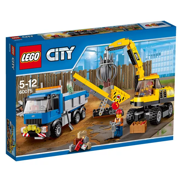 LEGO CITY: Markoló és teherautó 60075
