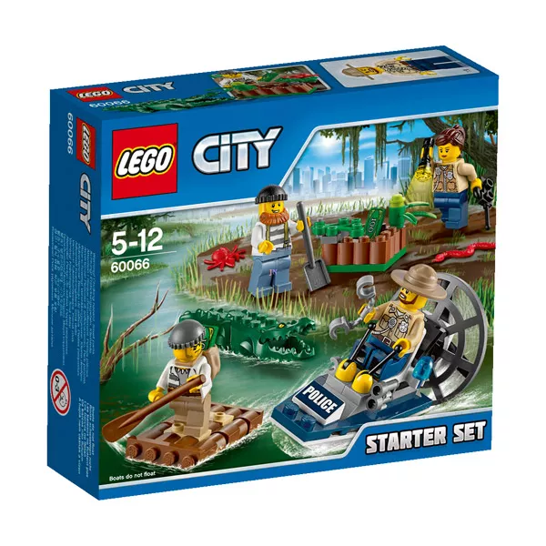 LEGO CITY: Mocsári rendőrség kezdő készlet 60066