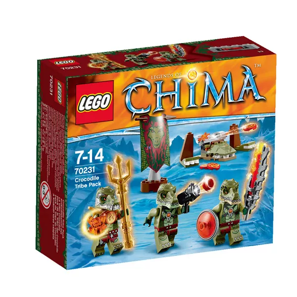 LEGO CHIMA: A Krokodil törzs csapata 70231