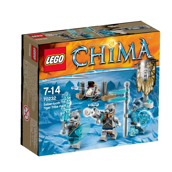 LEGO CHIMA: A Kardfogú tigris törzs csapata 70232