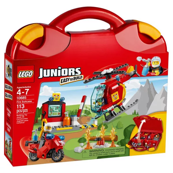 LEGO JUNIORS: Tűzoltó játékbőrönd 10685