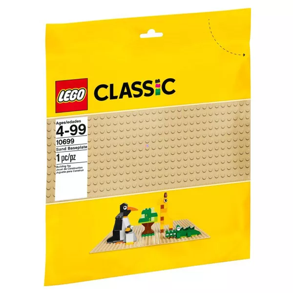 LEGO Classic: Homokszínű alaplap 10699