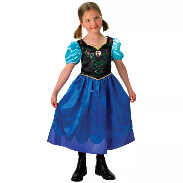 Disney hercegnők: Jégvarázs Anna hercegnő jelmez - 116 cm-es méret