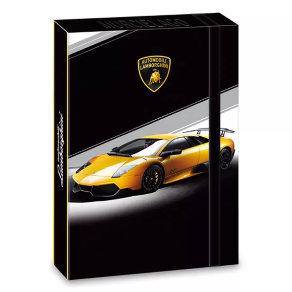 Lamborghini A4-es irattartó doboz - fekete