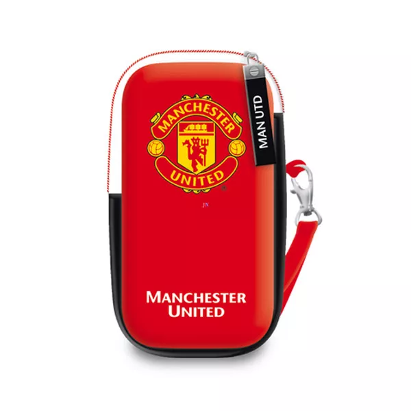 Manchester United: keskeny telefon tartó - piros