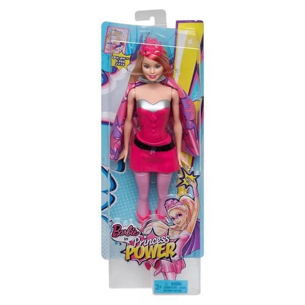 Barbie: Szuperhős hercegnő alap baba - Kara hercegnő
