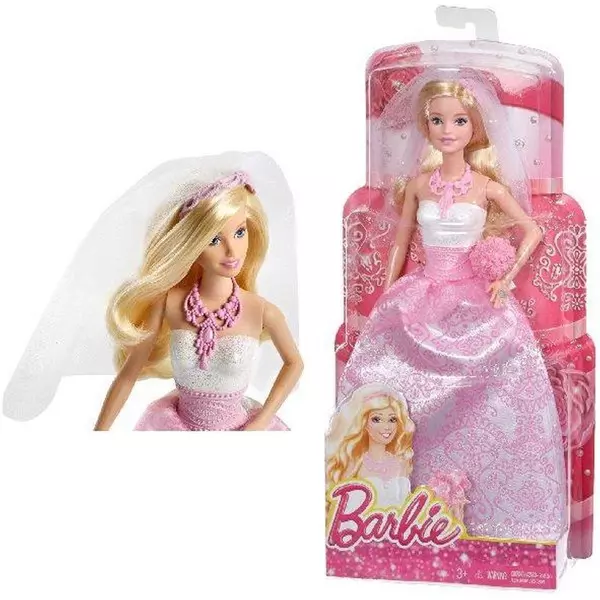 Fictitious Persecute The Barbie: Păpuşă Barbie mireasă - Tulli.ro