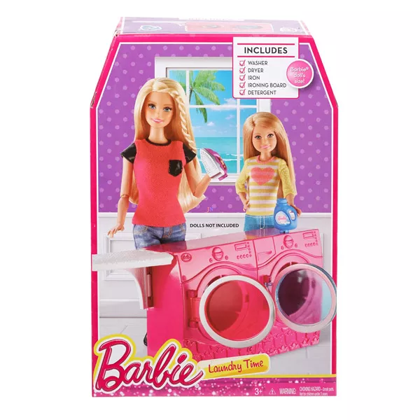 Barbie: sztori kiegészítő bútorok - mosógép