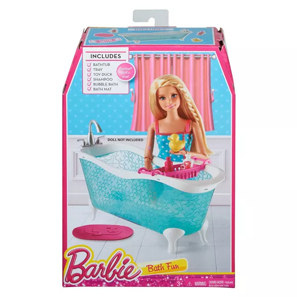 Barbie: sztori kiegészítő bútorok - fürdőkád