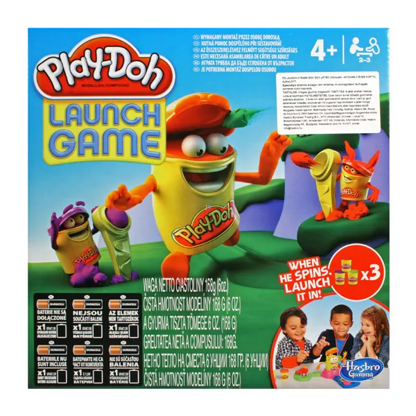 Play-Doh: Narancsfiú gyurmakilövő társasjáték