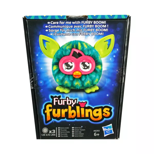 Furby Furblings mini interaktív plüssfigura - kék-zöld