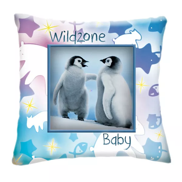 Wildzone Baby díszpárna - pingvines