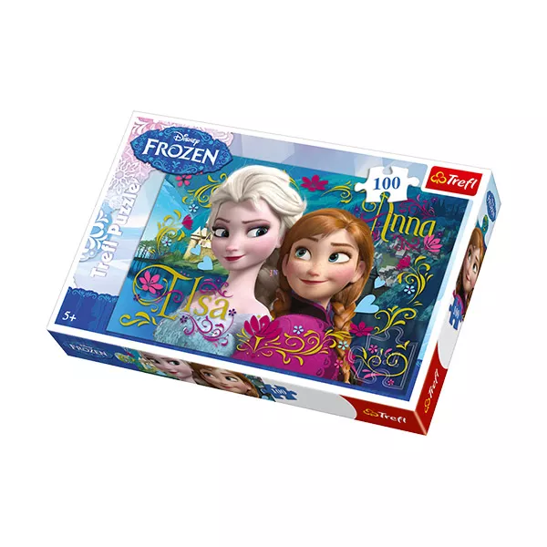 Disney hercegnők: Jégvarázs 100 darabos puzzle