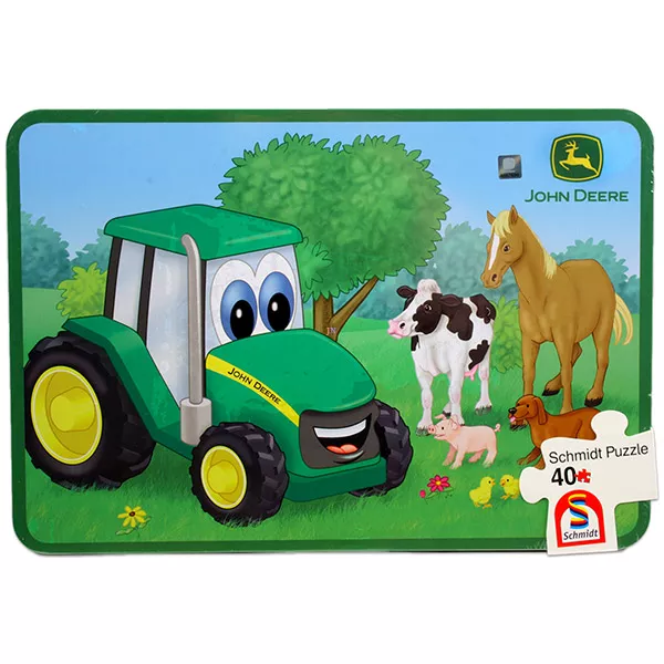 John Deere - Johnny traktor 40 darabos puzzle