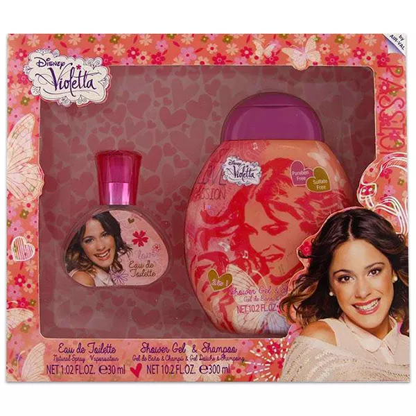 Violetta: parfüm és tusfürdő készlet