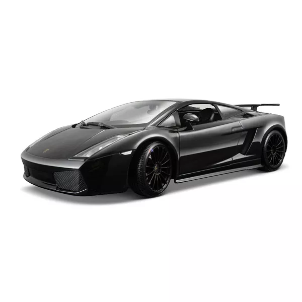 2007 Lamborghini Gallardo Superleggera autómodell - 1:18, fekete