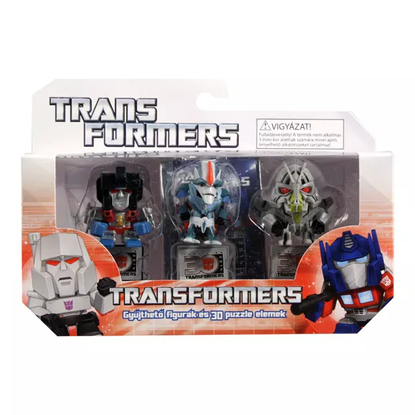 Transformers: Gyűjthető figurák és 3D puzzle elemek - 3 darabos 4
