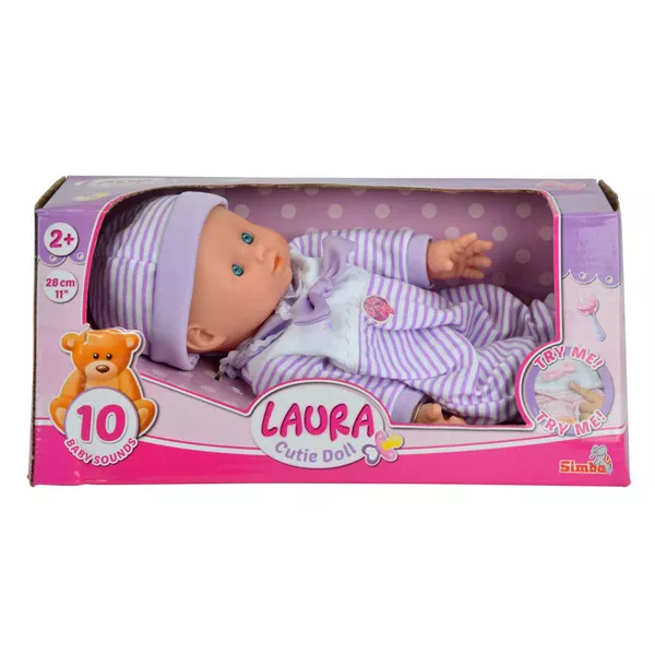 Laura baba színes ruhában - többféle